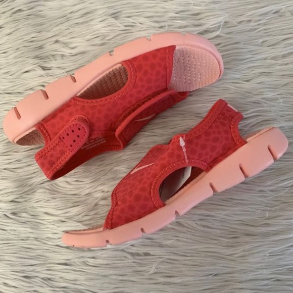 New Nike Pink Girls Sandals - Picture 4 of 5